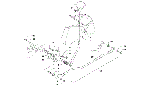 SHIFT LEVER ASSEMBLY