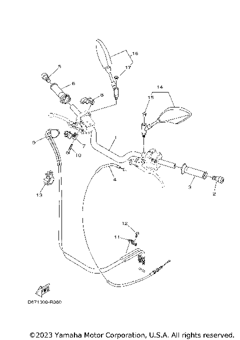 STEERING HANDLE & CABLE