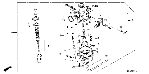 CARBURETOR (CRF100F)