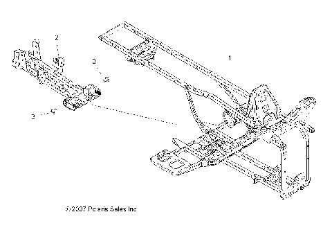 CHASSIS, FRAME - A08LH46AQ/AX/AZ (49ATVFRAME08SP400)