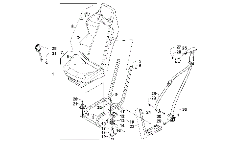 FRONT SEAT ASSEMBLY [301196]