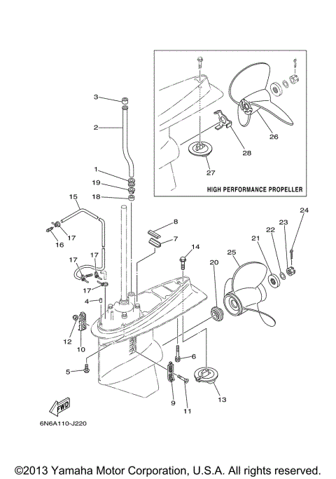 LOWER CASING DRIVE 2