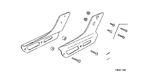 BACKREST@CHROME CARRIER