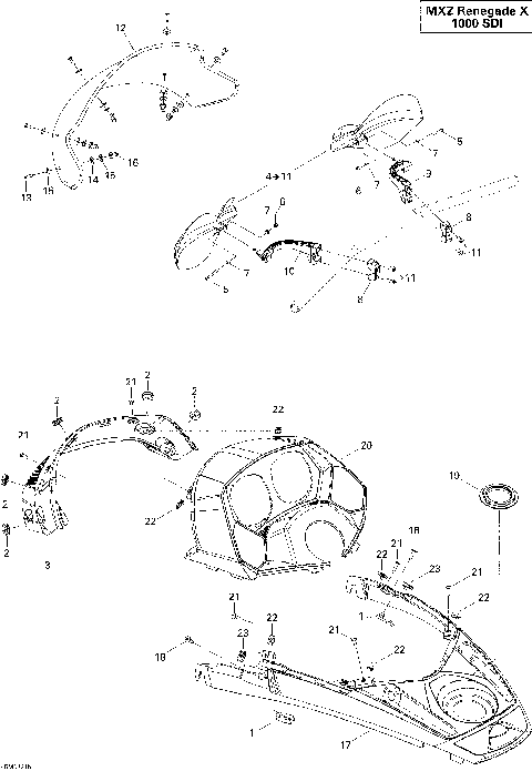 09- Windshield And Console Renegade X
