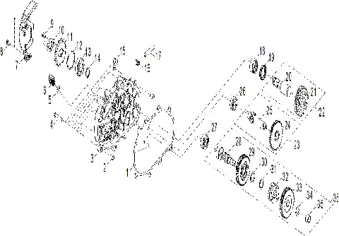 04- Drive - Transmission - 110 EFI  & 110 XXC