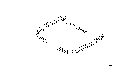 SADDLEBAG RAIL SET