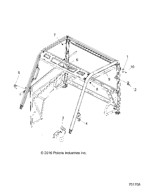 CHASSIS, CAB FRAME AREA, and BRAKE EDGE COVER - R21MAS57C1/C9/CK/E1/E9/EK (701708)