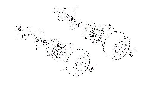 WHEEL AND TIRE ASSEMBLY [301686]
