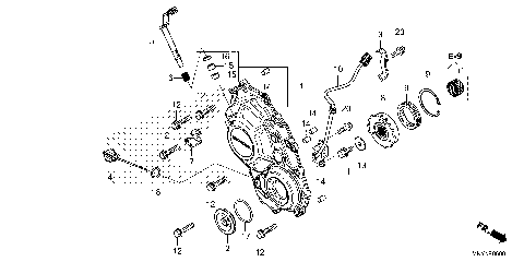 RIGHT CRANKCASE COVER