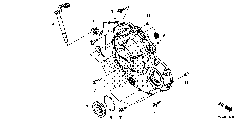 RIGHT CRANKCASE COVER