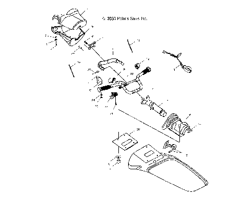 STEERING - W045197DA/IA (4990499049A13)