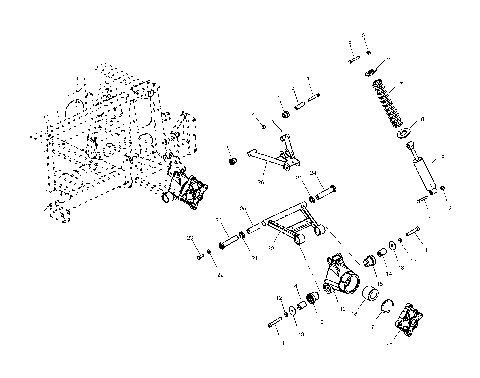 MID DRIVE A-ARMS - C11RF50AA (4981898189B12)