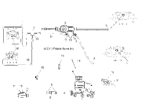 BRAKES, LINES and MASTER CYLINDER - R15RTAD1AA/EA/ED1EA (49RGRBRAKELINES11900D)
