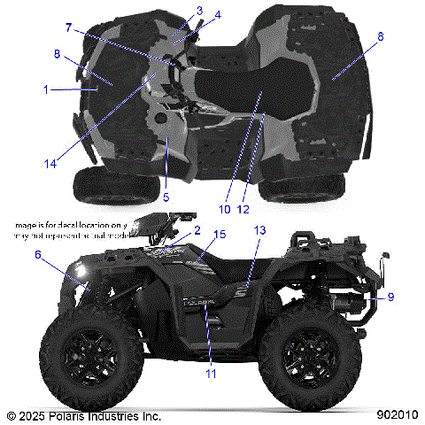 BODY, DECALS - A26SLE95PJ (902010)