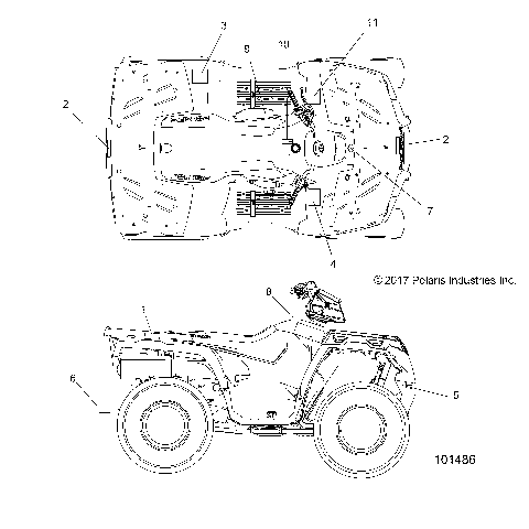 BODY, DECALS - A19SAA50D5 [101486]