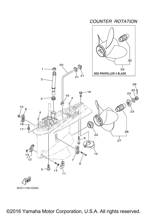 LOWER CASING DRIVE 4