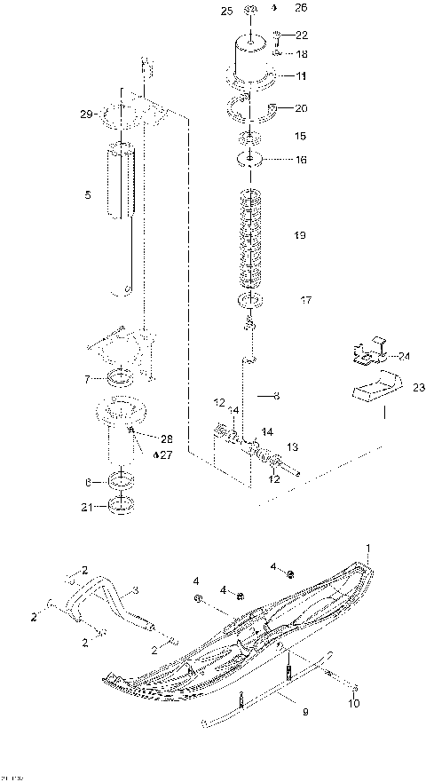 07- Front Suspension And Ski
