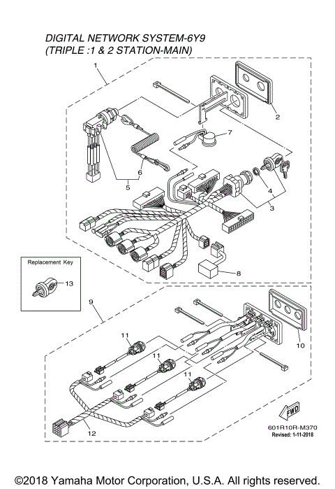 CLP SWITCH PANEL TRIPLE (MAIN)
