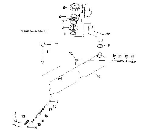 OIL TANK - W045197DA/IA (4990499049A12)