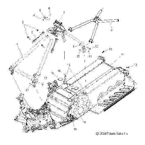 CHASSIS, CHASSIS ASM. and OVER STRUCTURE - S10BF6KSL/KSA/KEA (49SNOWCHASSISFRT210PR)