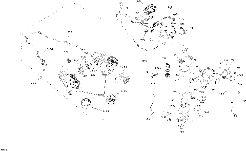 10- Electrical System Engine 1500 HO ACE - Except Package LTD