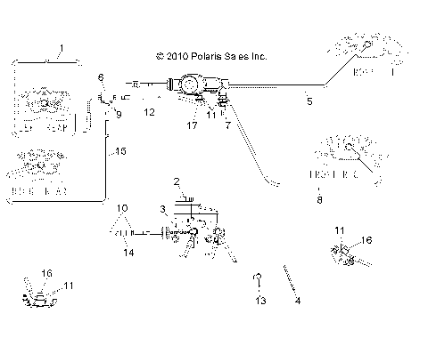 BRAKES, LINES and MASTER CYLINDER - R10WH76AG/AH/AR/AV/WY76AW/AZ (49RGRBRAKELINES10800CREW)
