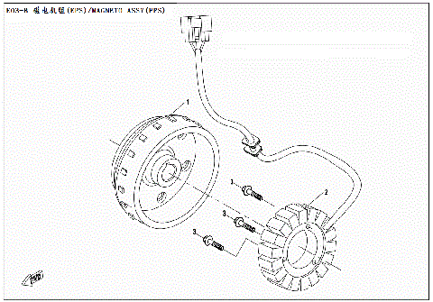 MAGNETO STATOR ASSY (EPS)