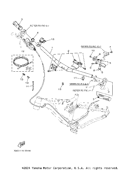STEERING HANDLE & CABLE