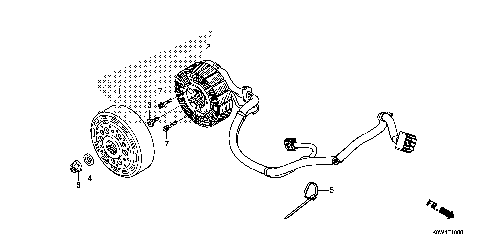 ALTERNATOR STATOR