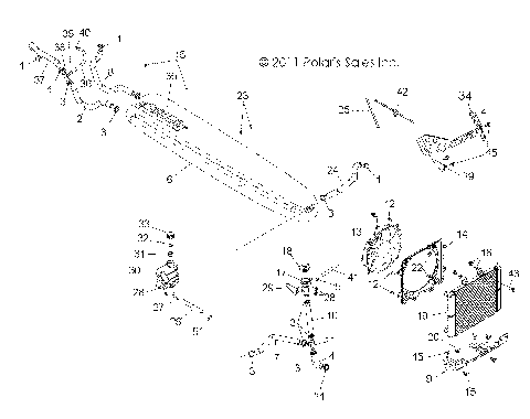 ENGINE, COOLING SYSTEM - R12XE7EFX (49RGRCOOL12RZR4I)
