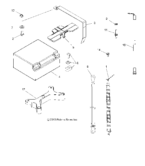 ELECTRICAL, BATTERY - A14DN8EFQ (49ATVBATTERY14SP850TRGI)