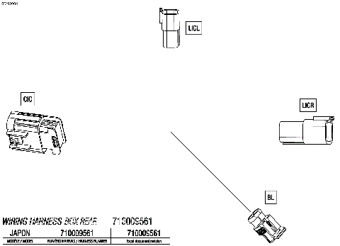 08- Electric - Rear Box Wiring Harness - 710009561