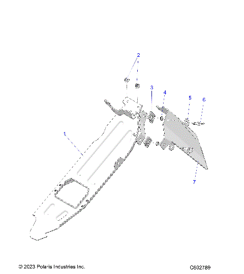 CHASSIS, CLUTCH GUARD ASM. AND SHIELD - S26TLF9FSL (C602789)