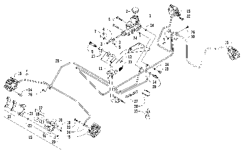 HYDRAULIC BRAKE ASSEMBLY [100611]