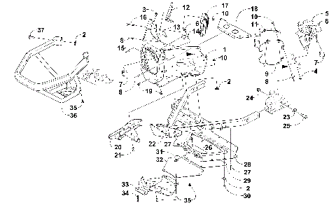 FRONT BUMPER AND FRAME ASSEMBLY [102667]