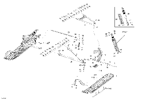 07- Front Suspension And Ski XTRIM - 900 ACE
