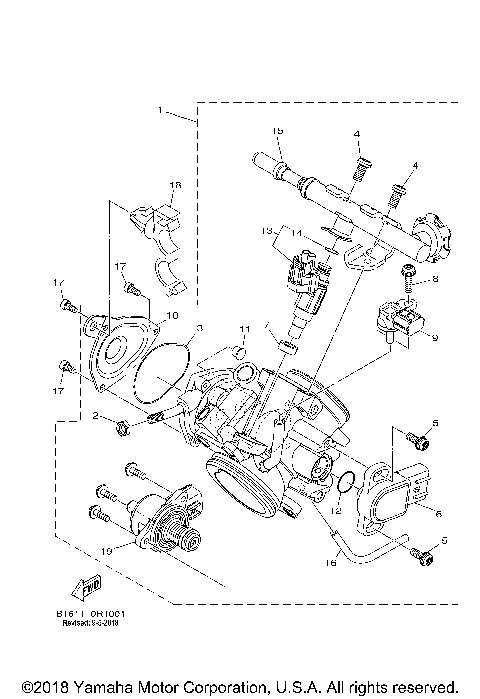 THROTTLE BODY ASSY 1