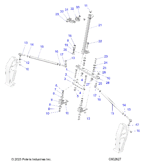 STEERING, LOWER and TIE RODS - S24MDX6DSA/6DEA (C602627)