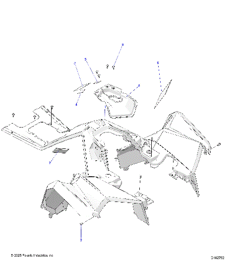BODY, FRONT CAB  - A26SGE95AB (C102792)