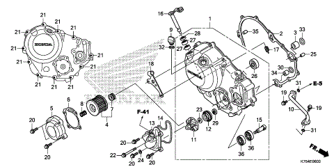 RIGHT CRANKCASE COVER