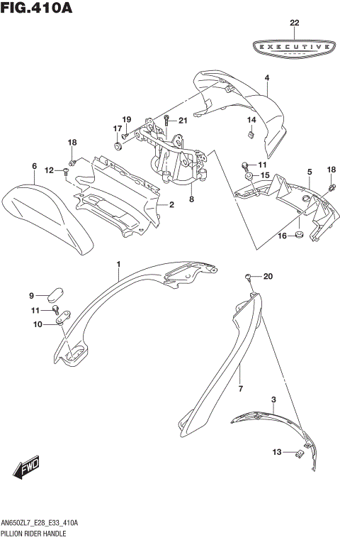 PILLION RIDER HANDLE