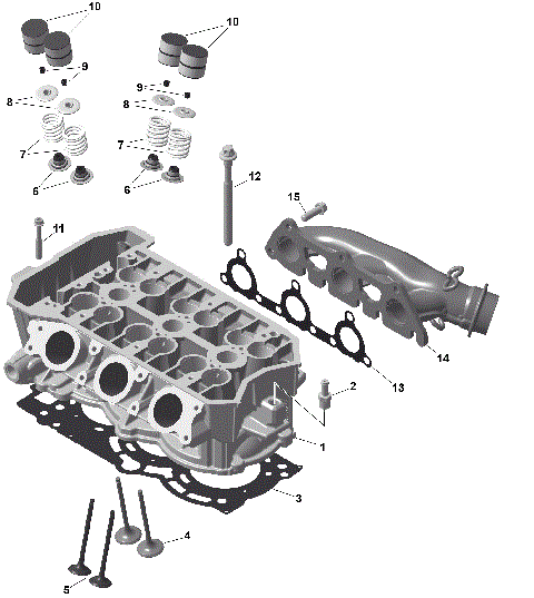 01- ROTAX - Cylinder Head