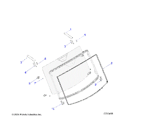 BODY, WINDSHIELD, FIXED - TO 07/07/2021  R21RSU99A9/AC/AP/AW/B9/BC/BP/BW (C733458)