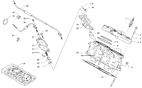 CYLINDER AND HEAD ASSEMBLY [106255]