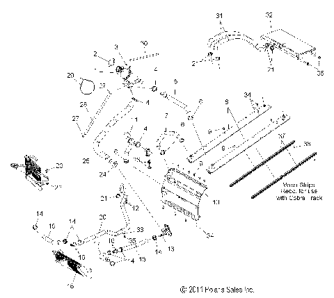 ENGINE, COOLING SYSTEM - S12BP8/BV8 ALL OPTIONS (49SNOWCOOLING12800PROR)