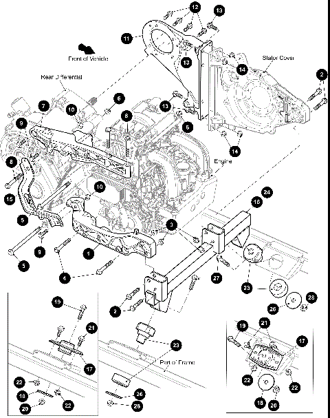 ENGINE MOUNTING [302562]
