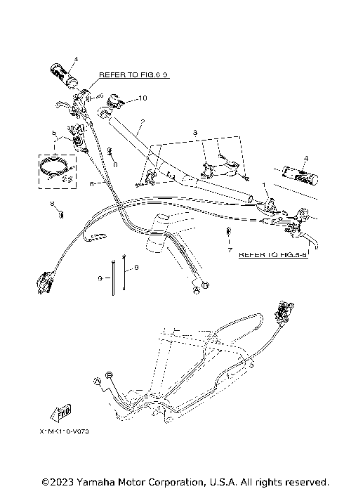 STEERING HANDLE & CABLE