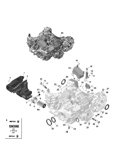 01- ROTAX - GearBox And Components