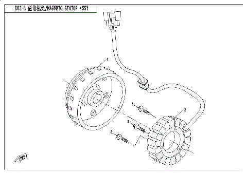 MAGNETO ASSY (HIGH-POWER)