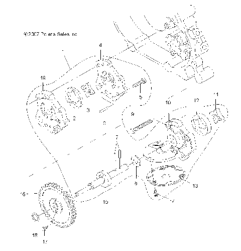 ENGINE, OIL SYSTEM and OIL PUMP - A09BG50FA (49OILPUMP08SCRAM)